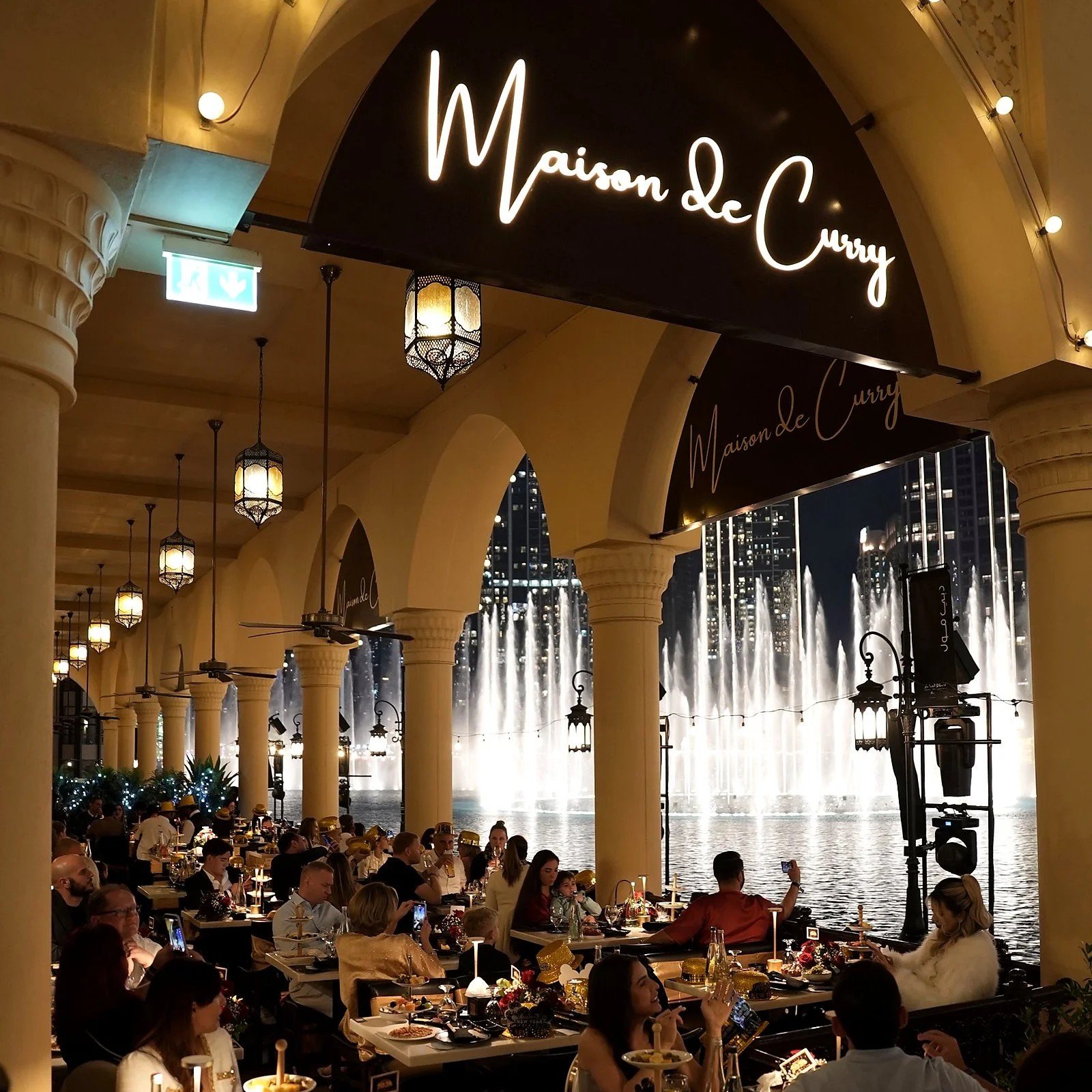 Maison De Curry New Year's Eve 2027 Terrace Upper Deck
